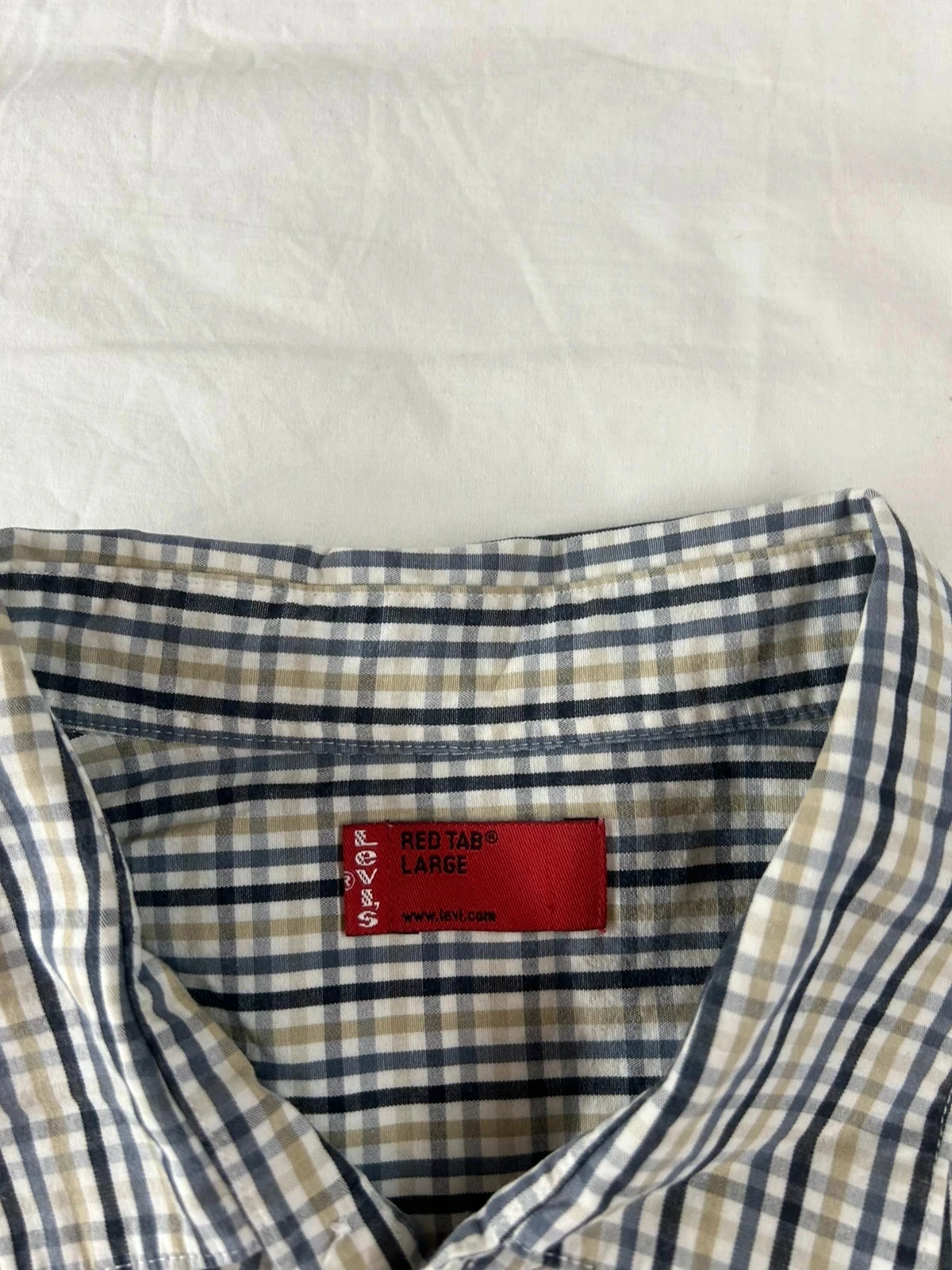 Vintage Levi's plaid shirt – photo 9
